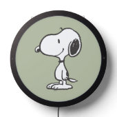 Snoopy Smile Giggle Laugh LED Sign (Lights Off)