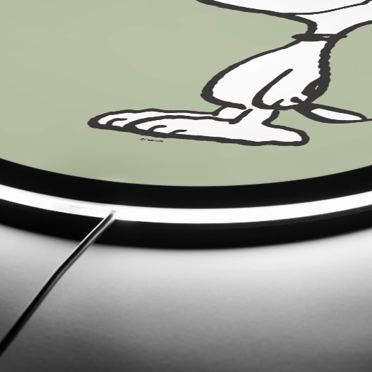 Snoopy Smile Giggle Laugh LED Sign (Edge)