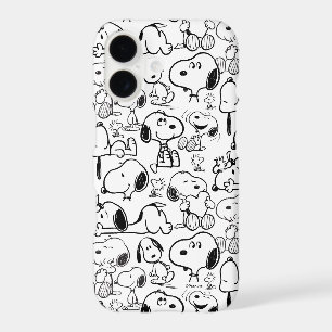 Snoopy Smile Giggle Laugh Pattern iPhone 17 Case