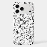 Snoopy Smile Giggle Laugh Pattern