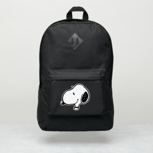 Snoopy Smile Giggle Laugh Pattern Port Authority Backpack