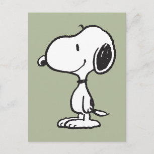 Snoopy Smile Giggle Laugh Postcard