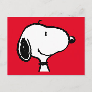 Snoopy Smile Giggle Laugh Postcard