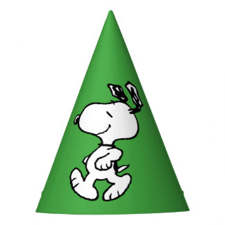 Snoopy So Sweet Flower Pattern Party Hat
