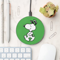 Snoopy So Sweet Flower Pattern Wireless Charger