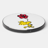 Snoopy So Sweet Flower Pattern Wireless Charger (Front 2)