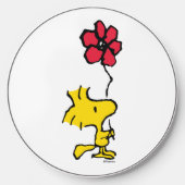 Snoopy So Sweet Flower Pattern Wireless Charger (Front)