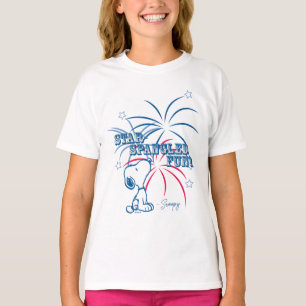 Snoopy Star Spangled Fun T-Shirt