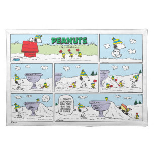 Snoopy & The Crew Cloth Placemat