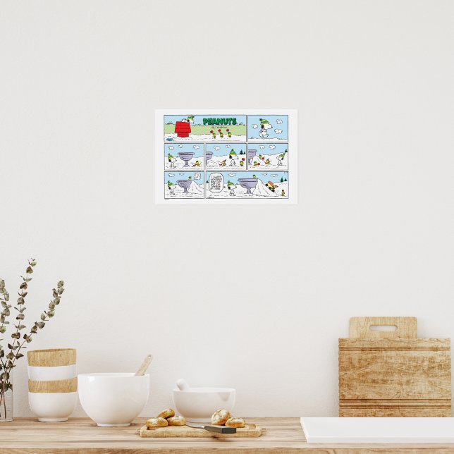 Snoopy & The Crew Poster | Zazzle