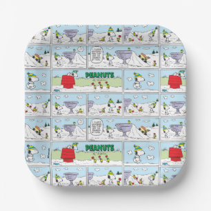 Snoopy & The Zamboni Crew Paper Plates