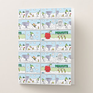 Snoopy & The Zamboni Crew Pocket Folder