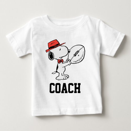 Snoopy Varsity Sports Football Baby T_Shirt