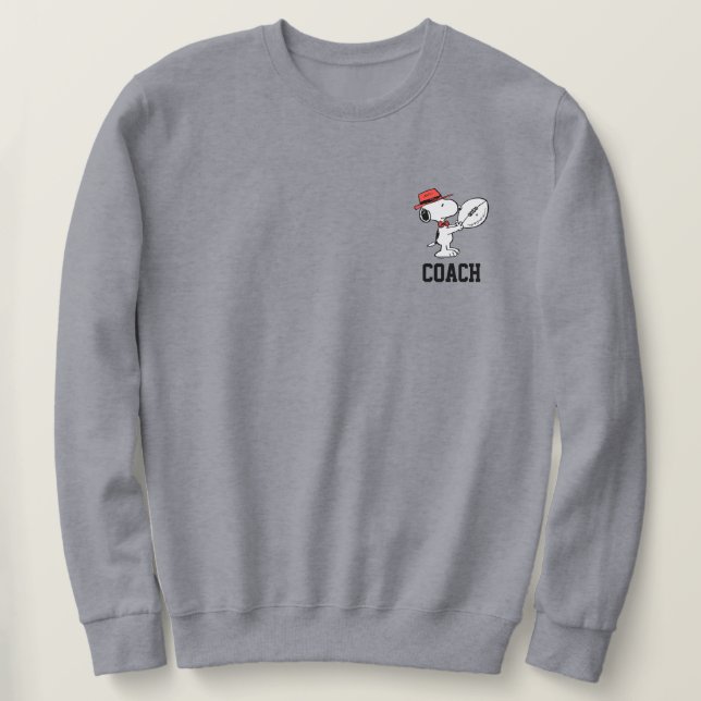 Snoopy Varsity Sports Football Sweatshirt (Design Front)