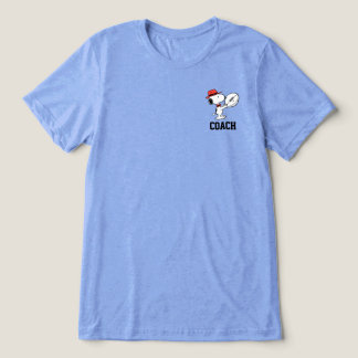 Snoopy Varsity Sports Football Tri-Blend Shirt