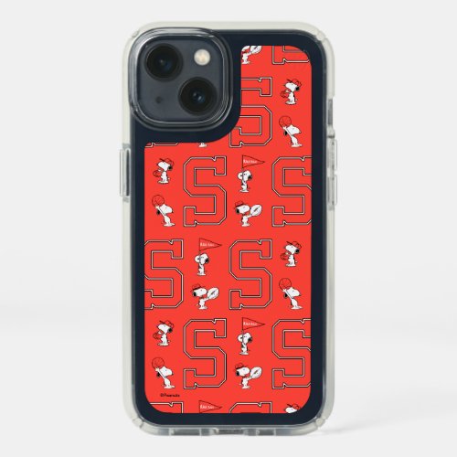 Snoopy Varsity Sports Pattern Speck iPhone 13 Case