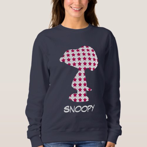 Snoopy Vintage Stars  Stripes Sweatshirt
