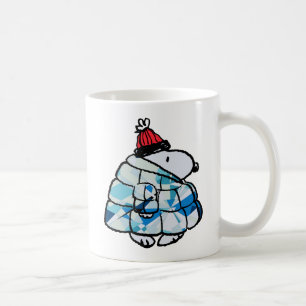 Snoopy Winter Gem Puffer Jacket Coffee Mug