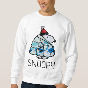 Snoopy Winter Gem Puffer Jacket Sweatshirt