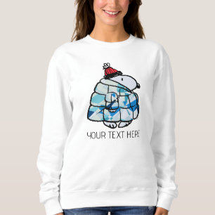 Snoopy Winter Gem Puffer Jacket Sweatshirt