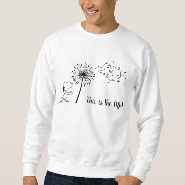 Snoopy With Dandelion Sweatshirt (Front)