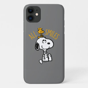 Snoopy & Woodstock - All Smiles iPhone 11 Case