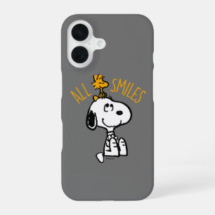 Snoopy & Woodstock - All Smiles iPhone 16 Case