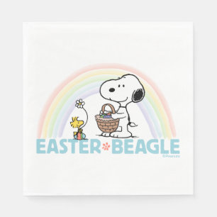 Snoopy & Woodstock - Easter Beagle Napkins