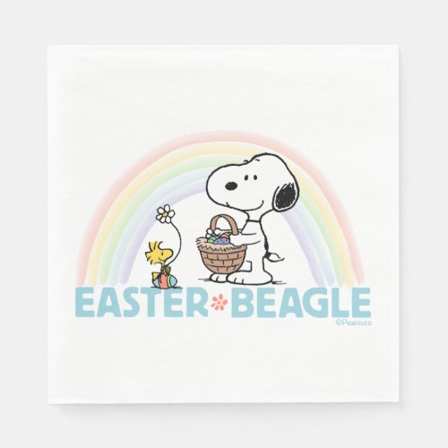 Snoopy  Woodstock _ Easter Beagle Napkins