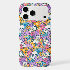 Snoopy & Woodstock Flower Pattern iPhone 17 Pro Max Case