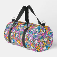 Snoopy & Woodstock Flower Pattern