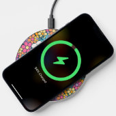 Snoopy & Woodstock Flower Pattern Wireless Charger (Phone)