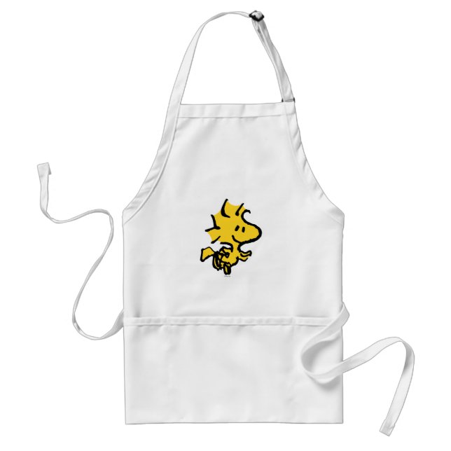 Snoopy & Woodstock Fun & Flowers Adult Apron (Front)