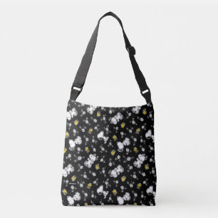 Snoopy & Woodstock Fun & Flowers Crossbody Bag