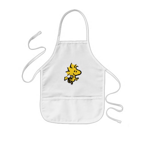 Snoopy  Woodstock Fun  Flowers Kids Apron