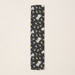 Snoopy & Woodstock Fun & Flowers Scarf<br><div class="desc">Take a look at this super cute design featuring Snoopy & Woodstock stopping to smell the flowers.</div>