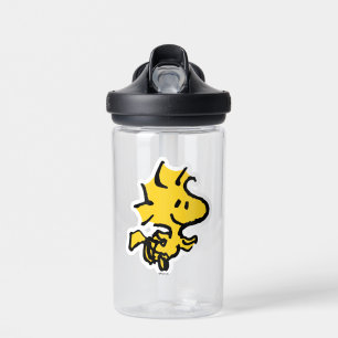 Snoopy & Woodstock Fun & Flowers Water Bottle