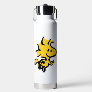 Snoopy & Woodstock Fun & Flowers Water Bottle