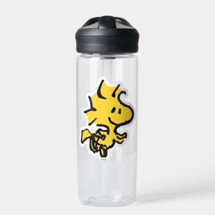Snoopy & Woodstock Fun & Flowers Water Bottle