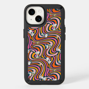 Snoopy & Woodstock Groovy Vibes Purple Pattern Speck iPhone 14 Case