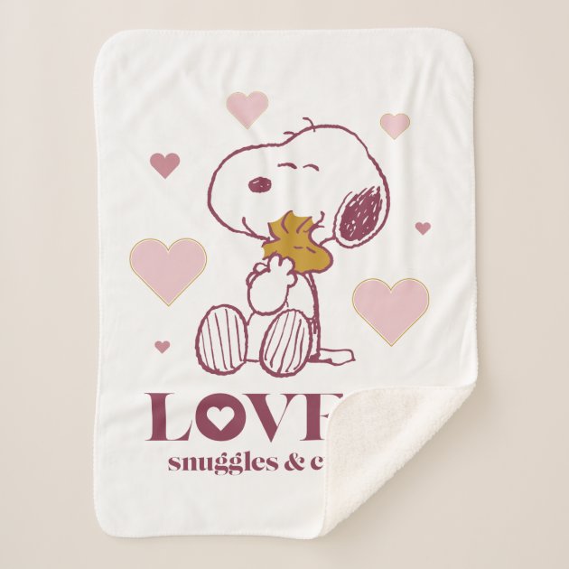 Snoopy and woodstock online blanket