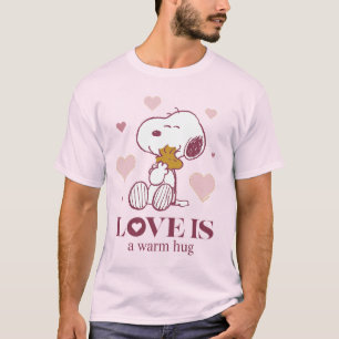 Snoopy & Woodstock - Love is Snuggles & Cuddles T-Shirt