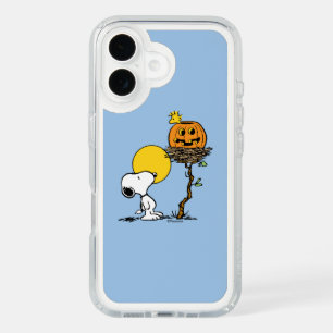 Snoopy & Woodstock Nest With Jack O' Lantern iPhone 16 Case