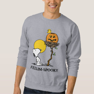 Snoopy & Woodstock Nest With Jack O' Lantern Sweatshirt