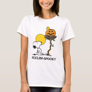 Snoopy & Woodstock Nest With Jack O' Lantern T-Shirt
