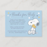 Snoopy &amp; Woodstock | Over the Moon Baby Shower Enc Enclosure Card