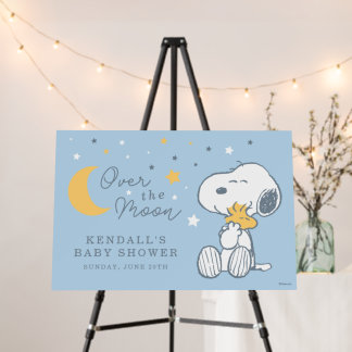 Snoopy & Woodstock | Over the Moon Baby Shower Foa Foam Board