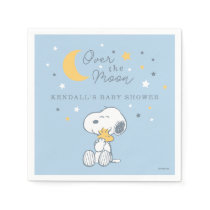 Snoopy & Woodstock | Over the Moon Baby Shower Nap Napkins