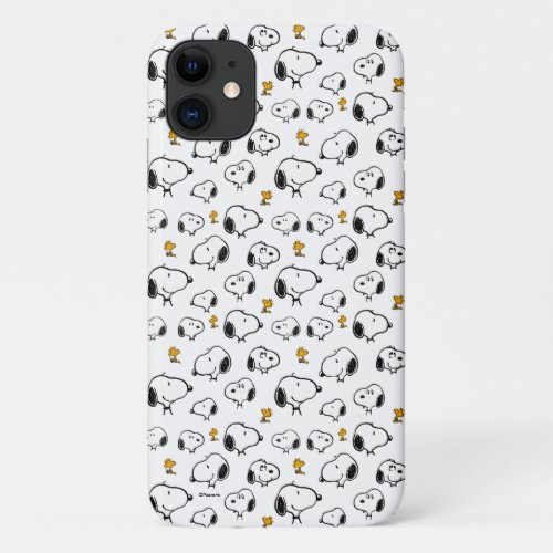 Snoopy  Woodstock Pattern iPhone 11 Case