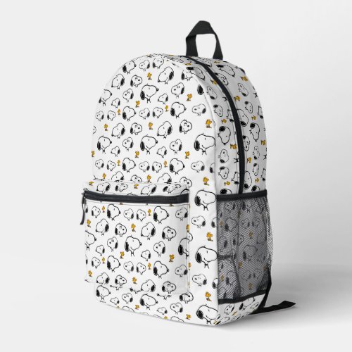 Snoopy  Woodstock Pattern Printed Backpack